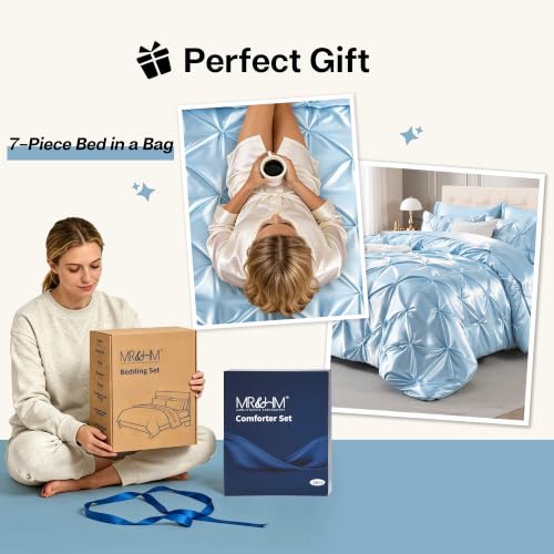 Satin Full Size Comforter Set