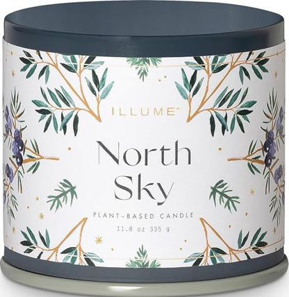 Candle Tin North Sky Vanity 11.9 Ounce