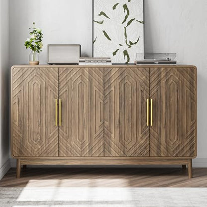 55" Modern Sideboard Cabinet with Storage