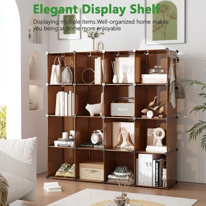 16 Cube Storage Organizer Cube Shelves Units Storage Cubes