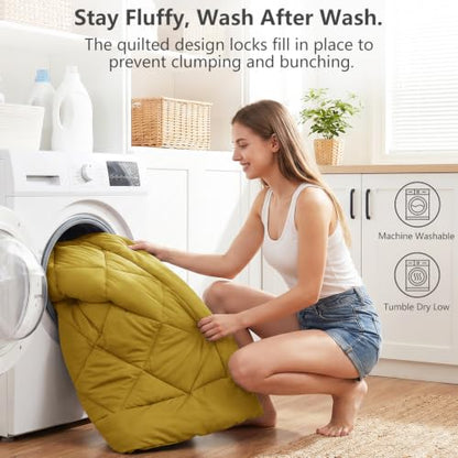 Full Size Comforter Sets Mustard Yellow