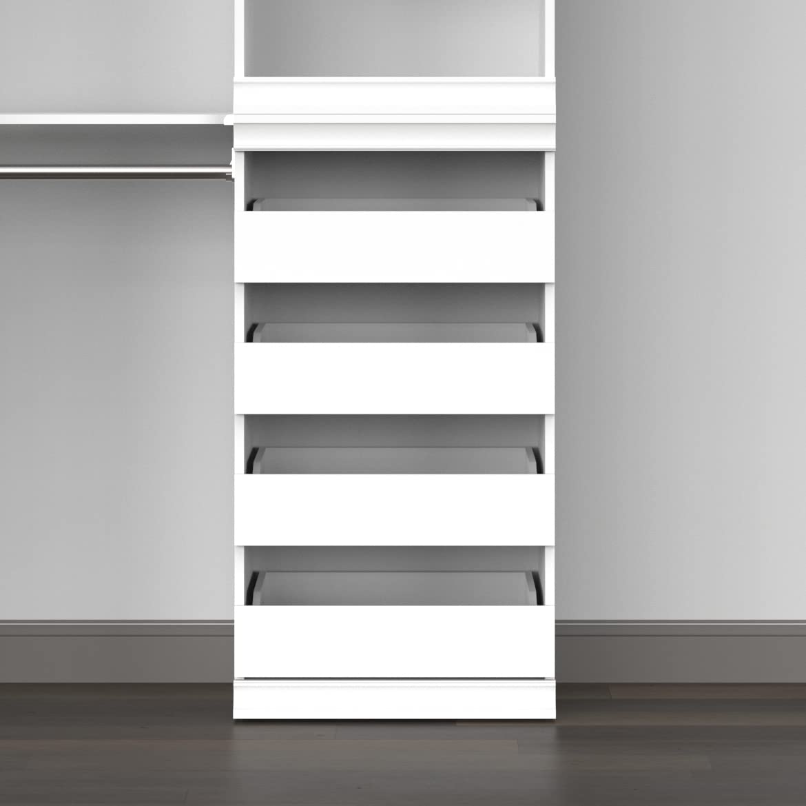 Modular Storage Unit with 4 Drawers