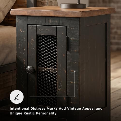 Valebeck Chairside End Table with Storage