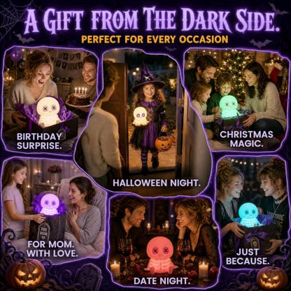 Skull Silicone Night Light
