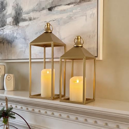 Decorative Candle Lanterns Indoor (2 Count)