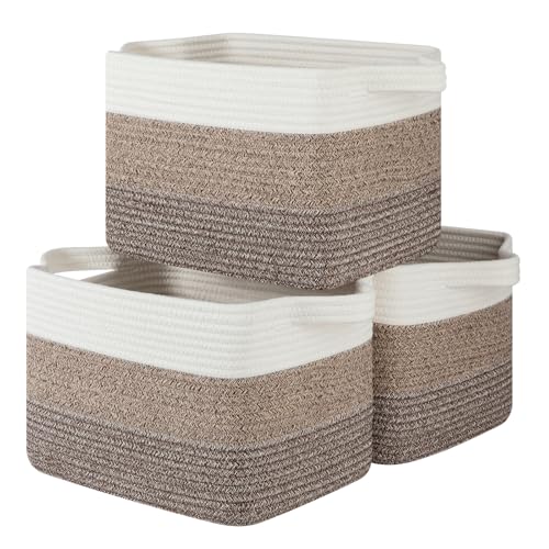 Storage Basket for Organizing 3 Pack (3 Count)