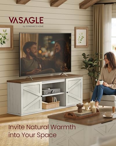 Farmhouse TV Stand for 80'' TV