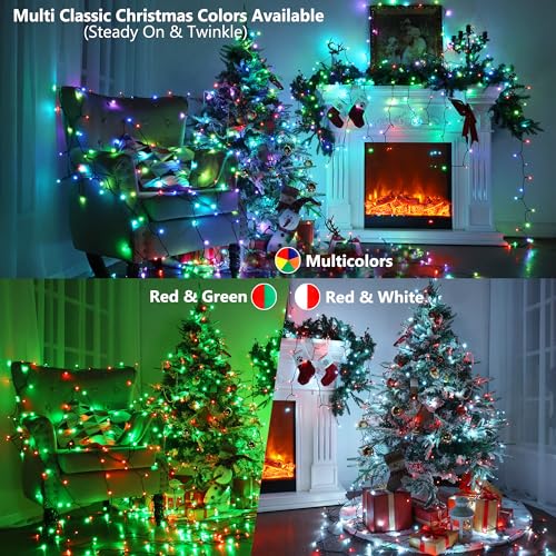 Color Changing Halloween Christmas String Lights 200 LED w