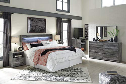Baystorm King Headboard with LED Lights