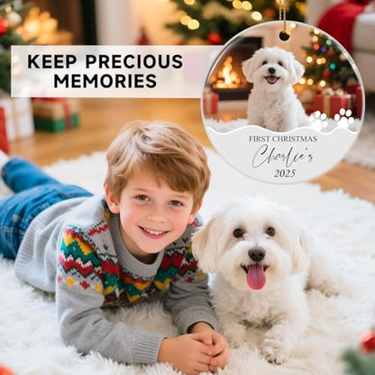 Personalized Dog Photo Ornaments 2026