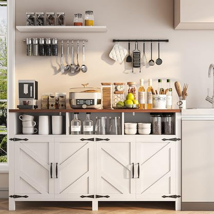Buffet Sideboard with Storage Farmhouse