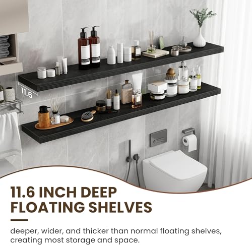 72 inch Floating Shelves for Wall