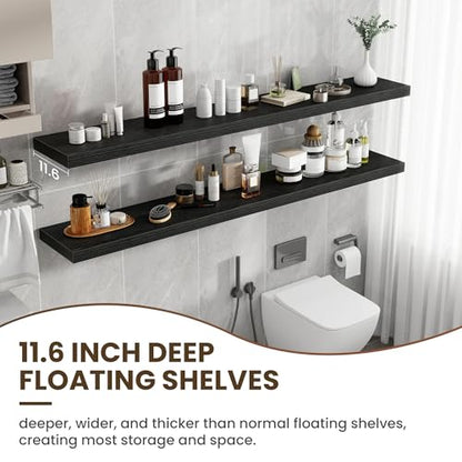 72 inch Floating Shelves for Wall