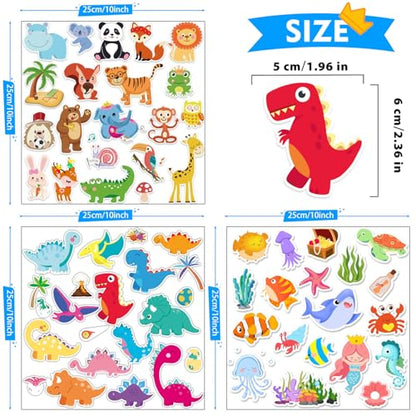 Window Clings Stickers for Kids Window Gel Clings Decals Thick Gel Clings Toddlers and Adults Classroom Home Nursery Airplane Birthday Party Supplies