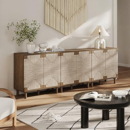 Beacon Boho Accent Cabinet with Doors
