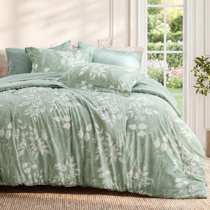 Sage Green Queen Comforter Set