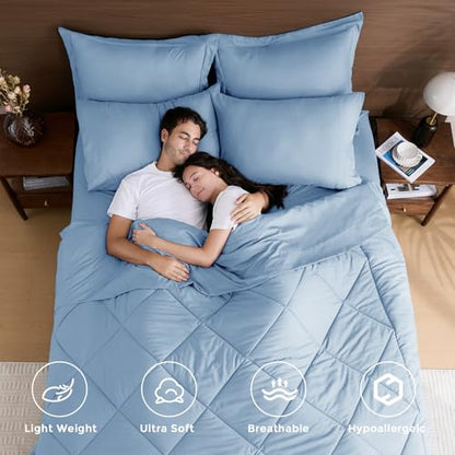 7 Piece Queen Comforter Set