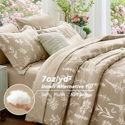 Taupe Full Comforter Set