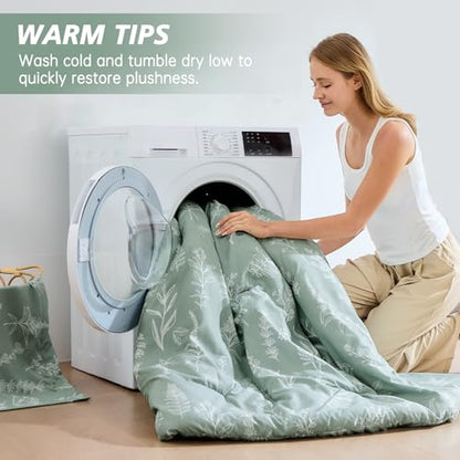 Sage Green TwinXL Comforter Set