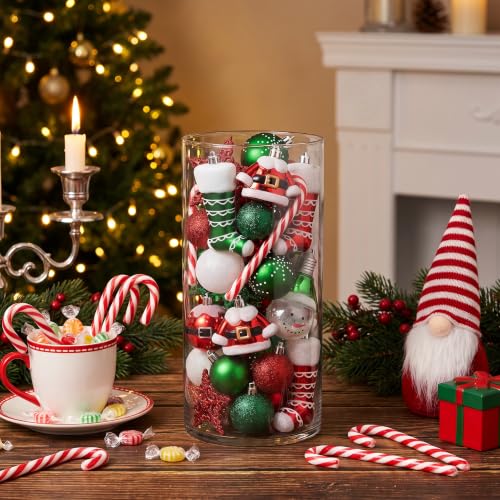 70ct Christmas Ball Ornaments Tree Decorations Set (70 Count)