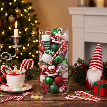 70ct Christmas Ball Ornaments Tree Decorations Set (70 Count)