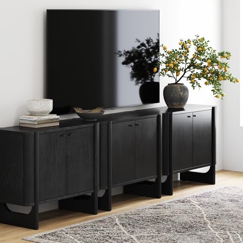 Solace Mid Century Modern Cabinet (3 Count)