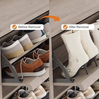 Shoe Cabinet with 6 Flip Drawers