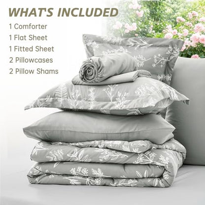 Silver Grey Full Comforter Set