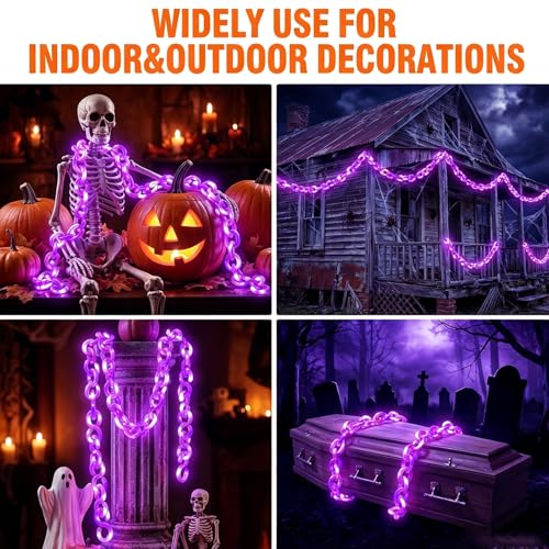 10 ft Halloween Chain Lights