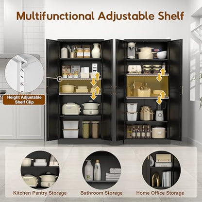 71" Kitchen Pantry Cabinet