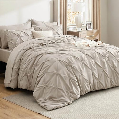 7 Piece Oversized Queen Comforter Set & Sheets