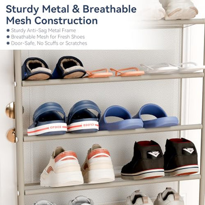 36 Pair Over the Door Shoe Rack