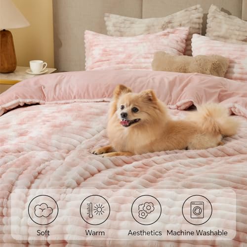 Fleece Full Comforter Set