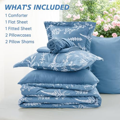 Ice Blue Full Comforter Set