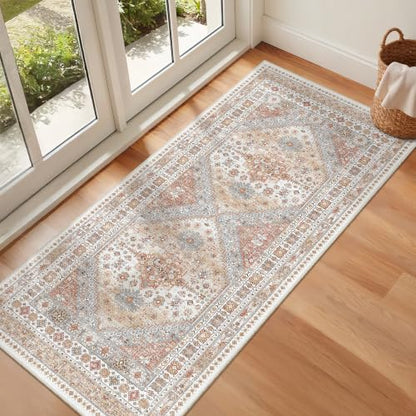 2x4 Rug Runners for Hallways Non Slip (8 Sq Ft)