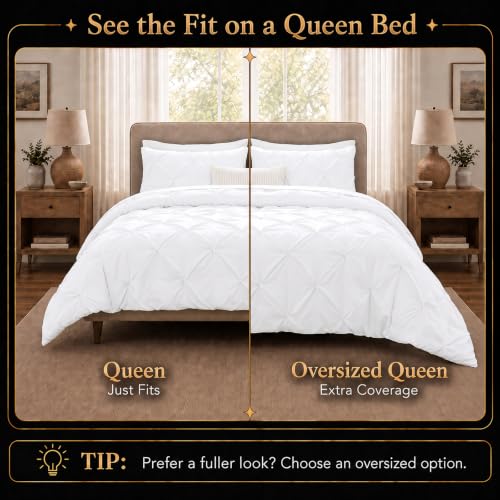 Queen Comforter Set White