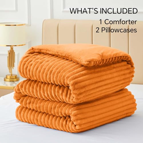 Fleece King Comforter Set