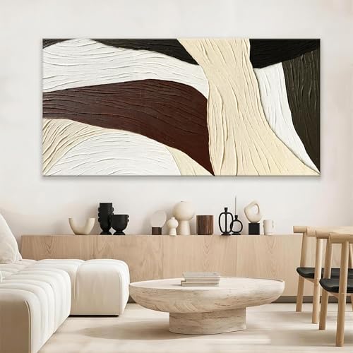Multicolor Wall Art Large Abstract Wall Art Geometric Line Block Canvas Art Wall Decor Painting Artwork Canvas Simple Picture Decorations For Living Room Bedroom Office Home Artwork 29"X 58"