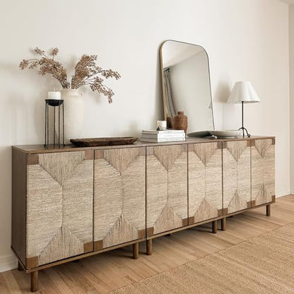 Beacon Boho Accent Cabinet with Doors