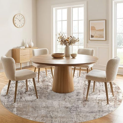 8ft Round Area Rug Living Room Rugs