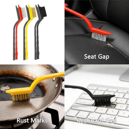 Commercial Grade Crevice Cleaning Brush Set (12 Count)