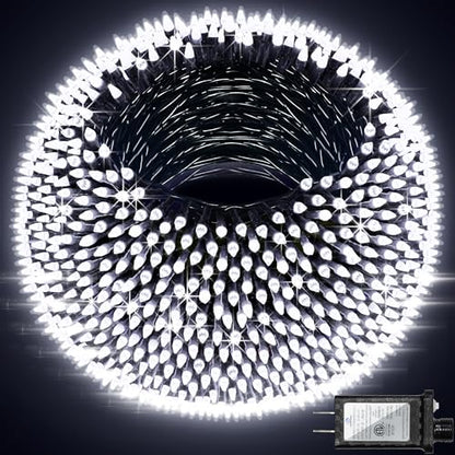 750 LED 240FT Christmas String Lights (240 Foot)