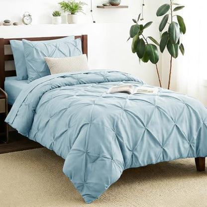Twin XL Comforter Set Light Blue