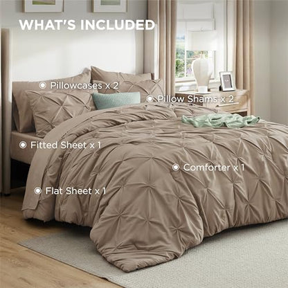 7 Piece King Size Comforter Set & Sheets