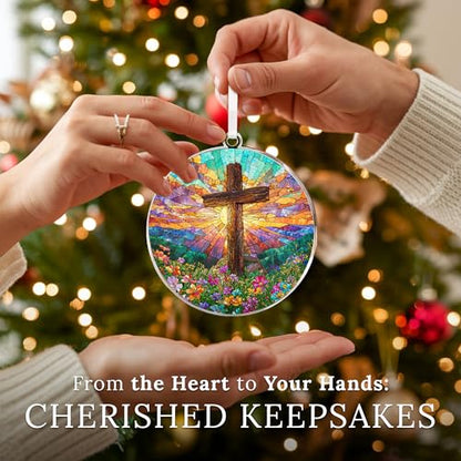 Cross Ornaments for Christmas Tree