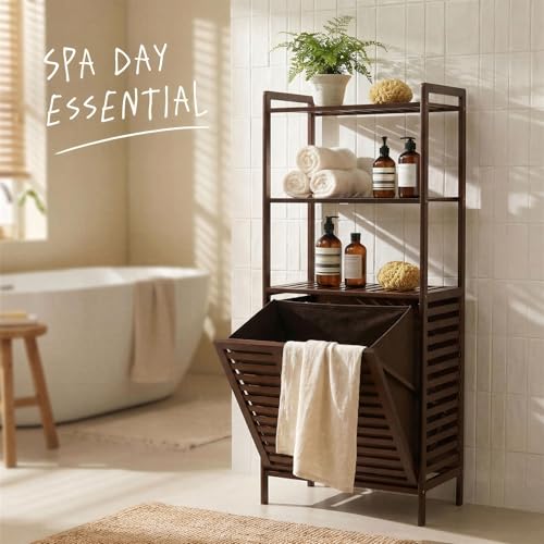 Tilt Out Laundry Hamper with 3 Tier