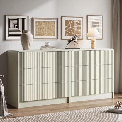 3 Drawer Nightstand Set of 2