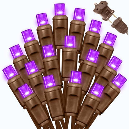 25FT Purple Halloween String Lights (50 Count)