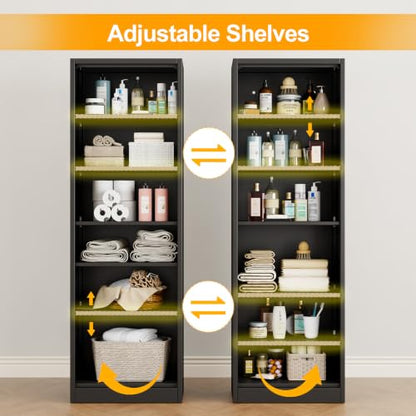 Metal Locker Tall Narrow Storage Cabinet