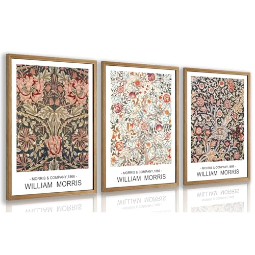 William Morris Wall Art Set of 3 (3 Count)